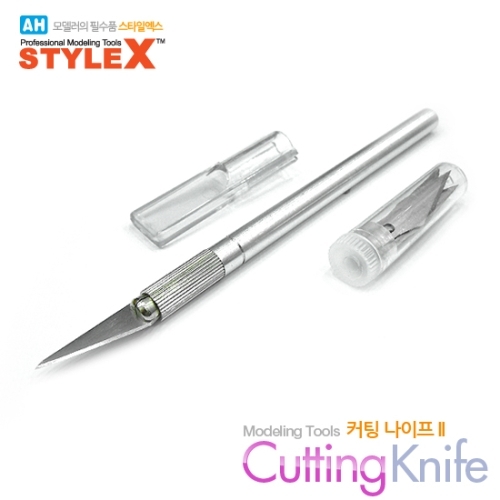 STYLE X 커팅나이프Ⅱ(몸체포함 칼날10개입)